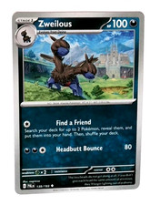 Pokemon Zweilous Card 139/193 Paldea Evolved