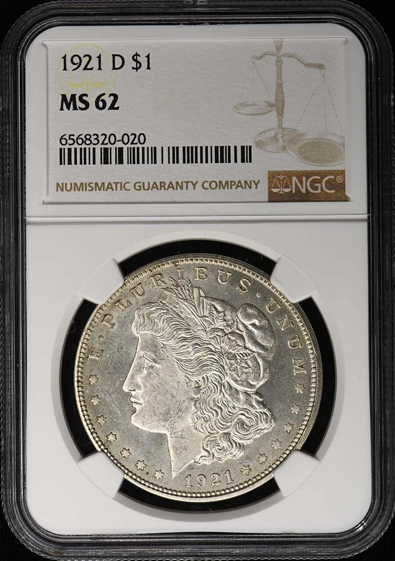 MS 62 Graded 1921 Year Morgan US Dollars (1878-1921) for sale | eBay