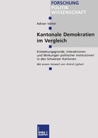Kantonale Demokratien Im Vergleich Adrian Vatter