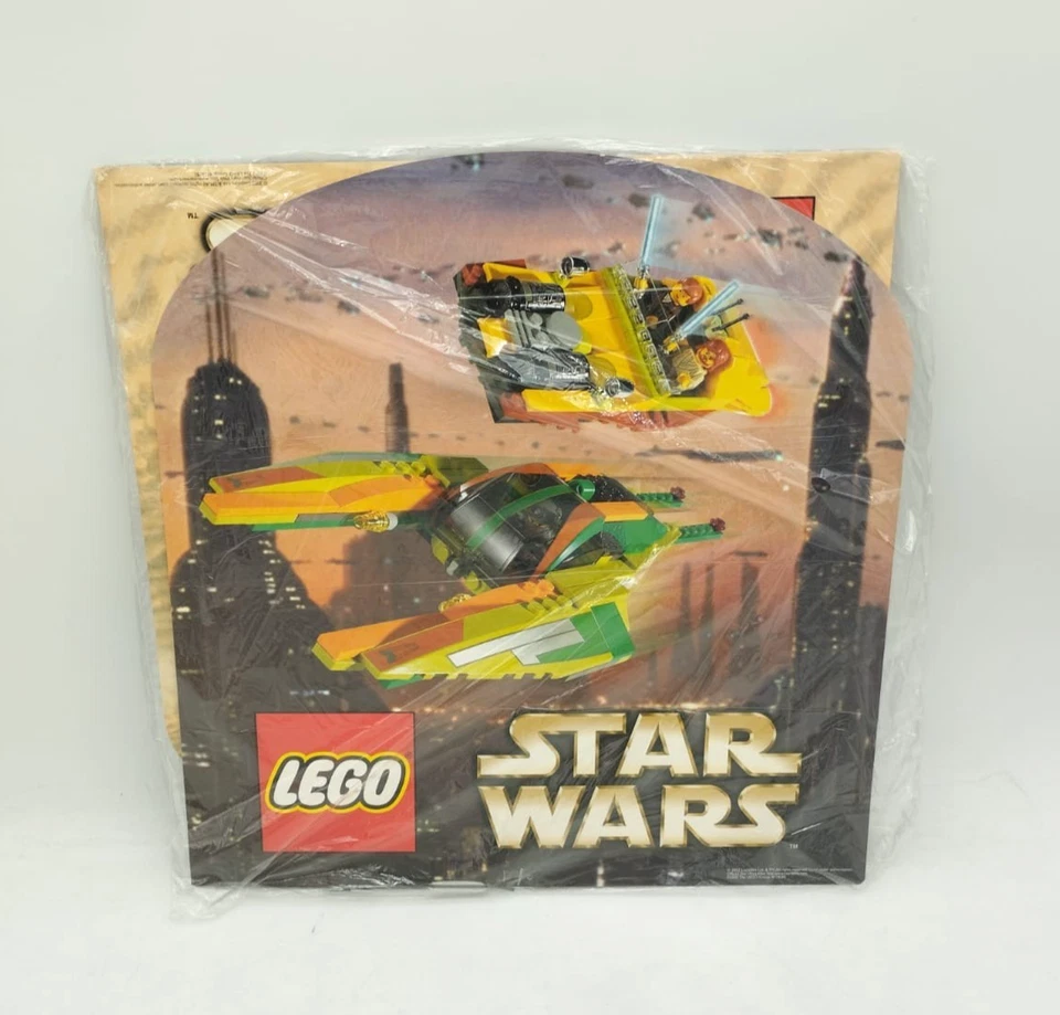 LEGO Star Wars Store Display Cardboard Mobile Vintage 7133 7153 7113 Jango Fett - Bild 1 von 3