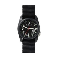 Bertucci Dx3 Super - Black Dial / Black Case- 95 Black Nylon Band