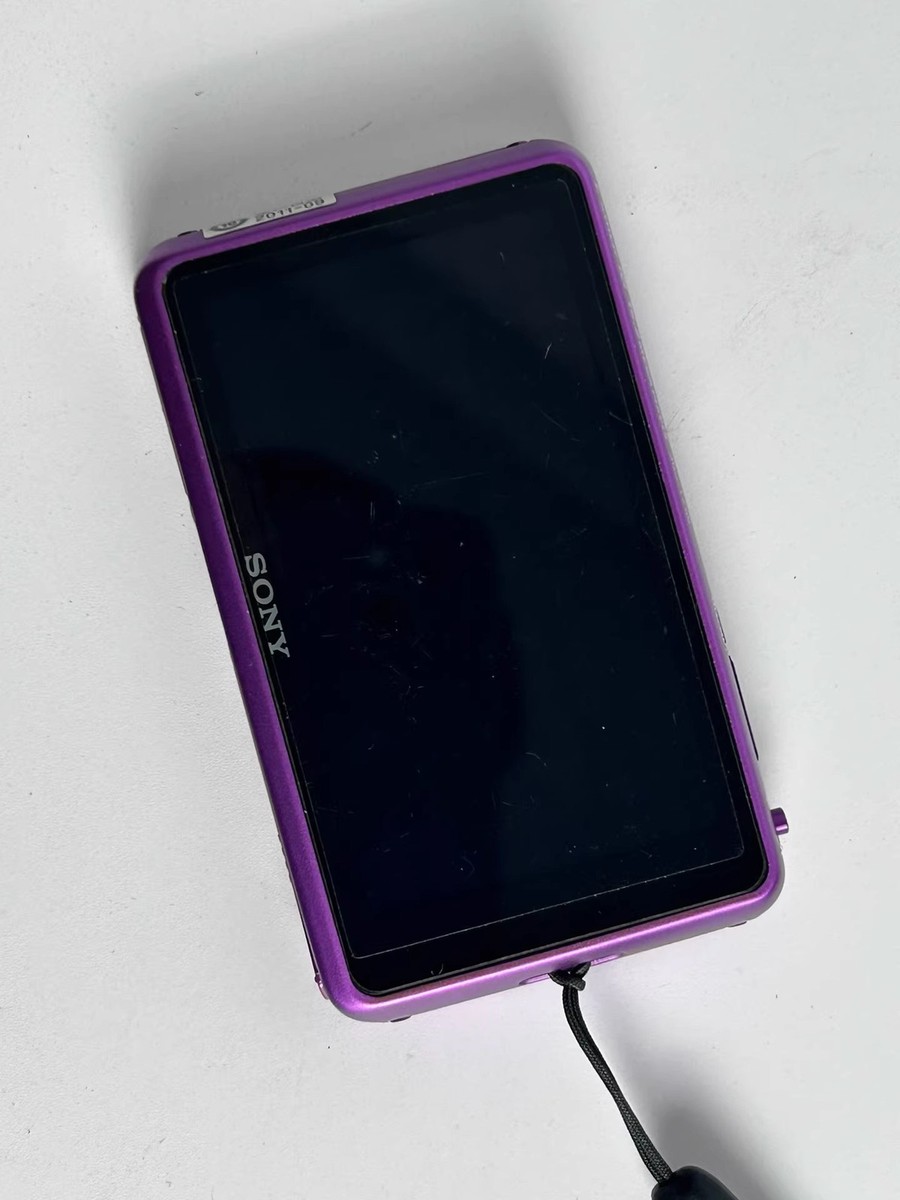 Sony Cyber-shot DSC-TX55 Digital Camera Purple 5x Optical Zoom