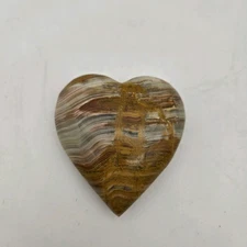 Crystal Stone Rock Heart Decor Sculpture Figurine Paperweight Nature Carving