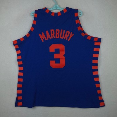 Stephon Marbury NY Knicks Mitchell & Ness NBA 2XL XXL Jersey 2005