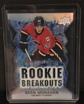 2013-14 Upper Deck Series Two Sean Monaghan Rookie Breakouts #RB16 /100