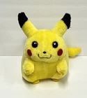 VTG - Tomy Nintendo Smiling Face Fat Pikachu Plush Toy Pokemon Stuffed Animal