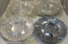 Moz Wheels Chrome Custom Wheel Center Caps Set Of 4 Pd-capsx-p5117 New