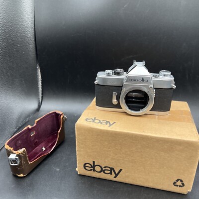 Ultra Rare! Minolta SR-2 35mm SLR Film Camera , Half Case PLEASE