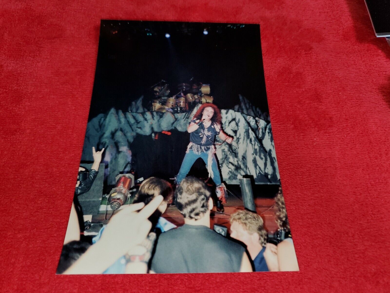 VINTAGE RONNIE JAMES DIO PHOTO CONCERT BY Year-end annual account TAKEN EARLY ME 1 Ranking TOP18