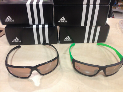 Adidas Brille a424 Kumacross 2.0 blackgreen und black Aktion NEU Adidas Brille a424 Kumacross 2.0 blackgreen und black Aktion NEU