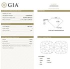 GIA Certified 1.00ct SI1 J Old Mine cut diamond 6.17x6.02x4.09mm vintage Natural — photo 2