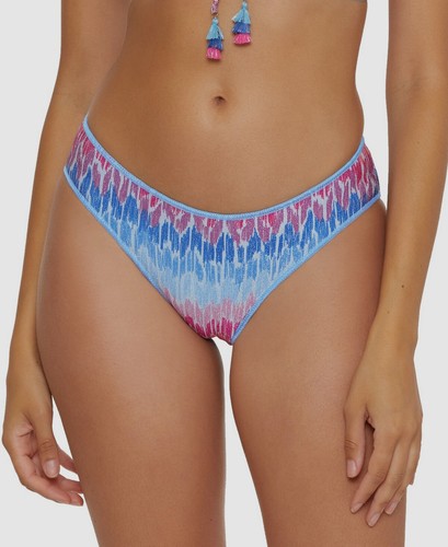 Becca Damen Bikinihose blau Joshua Tree Bademode Größe M