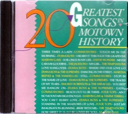 Motown-20 greatest Songs in Motown History (1985) [CD] Commodores, Diana Ross... - Photo 1/1