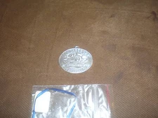 Longaberger Pewter 25th Anniversary Basket Tie-On