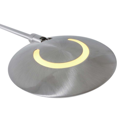 Wandlampe Wandleuchte Leselampe verstellbar LED Schlafzimmerlampe silber L 53 cm - Bild 7 von 12