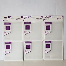 Gemini 3D Embossing Folder 6" 6" Christmas Yuletide Festive Holy Bells Lot of 6