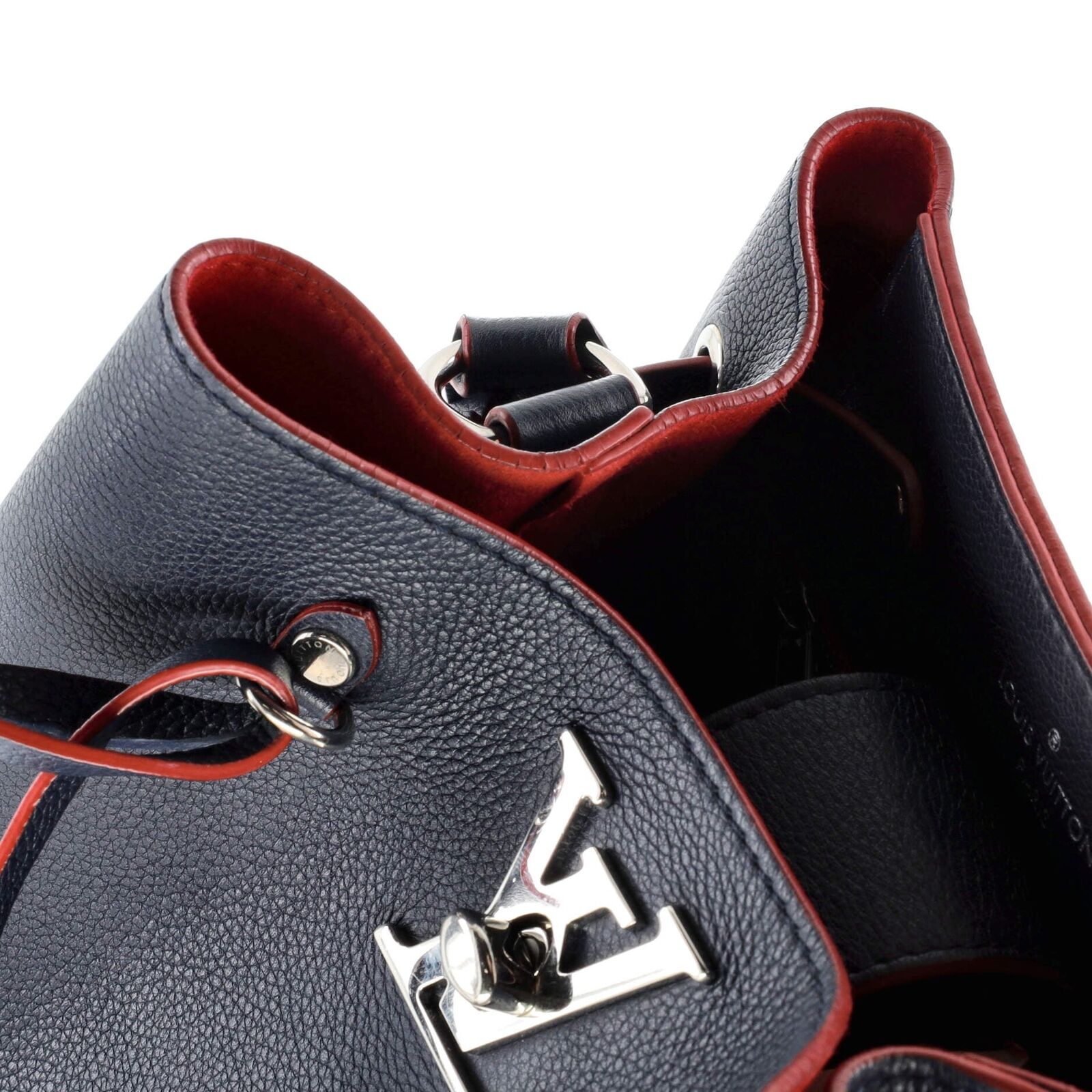 Louis Vuitton Lockme Bucket Bag Braided Leather B… - image 6