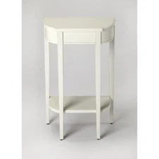 Butler Wendell Cottage White Console Table, White - 3009222