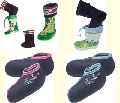Playshoes Kinder Fleece Stiefelsocke Stiefel Gummistiefel Socken Gr. 18 bis 35