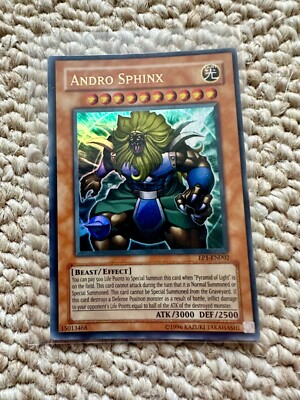 Yu-Gi-Oh! TCG Andro Sphinx Promo Unlimited Ultra Rare NM