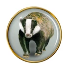Badger Lapel Pin Badge