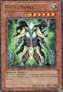 Worm Noble - DT02-EN031 - Rare Parallel Rare - Duel Terminal x3 - Near Mint