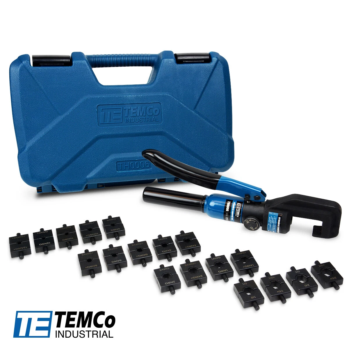 Hydraulic sale cable crimper
