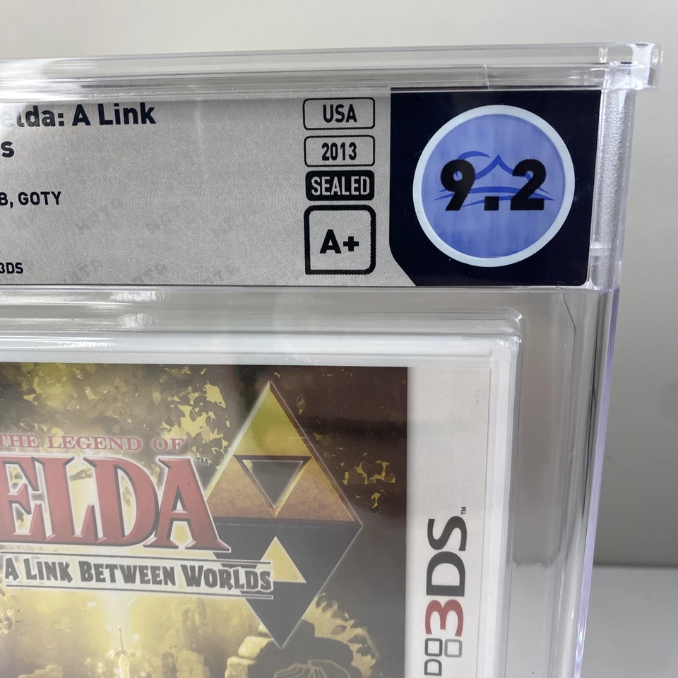 Zelda A Link Between Worlds Nintendo 3DS Factory Brand New A+ 9.2 WATA Graded - Image 3 of 4