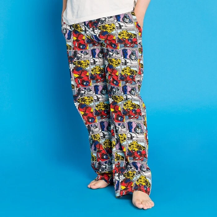 Official Transformers Comic Strip All Over Print Lounge Pants