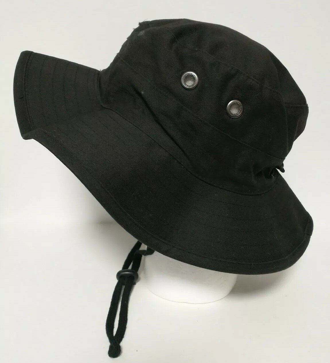 Black Boonie Hat Sun Hot Weather Type II MILTYPEJ4… Gem