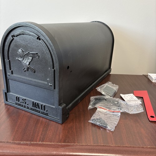 Gibraltar Mailboxes AR15B0AM Arlington Rural Mailbox, Galvanized Steel