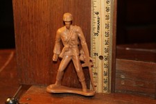 Greenbrier Industries Khaki Brown 4" Army Man Plastic Soldier Action Figure