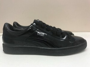 patent leather pumas