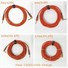 Haze Guitar/Instrument Cable,Tin-Plated,3m/10ft,6m/20ft,10m/32.8ft,15m/49.2ft