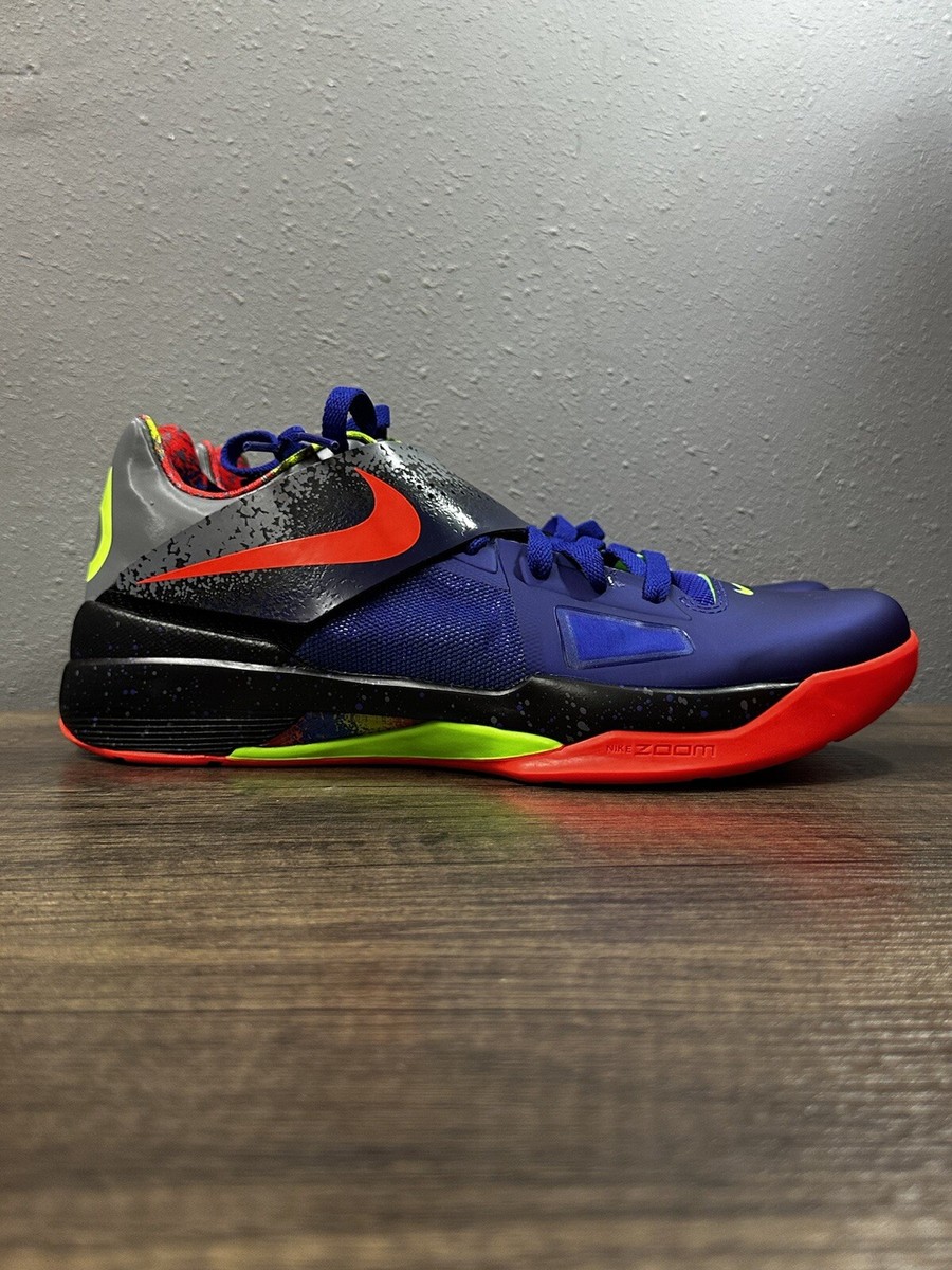 Nike Zoom KD 4 IV Nerf FQ8180-400 Men's Size 9 | eBay