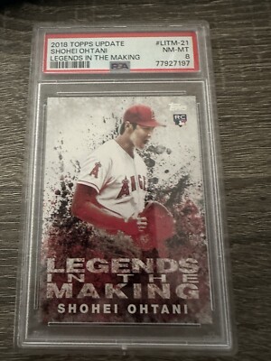 2018 Topps Update Series - Legends in the Making Shohei Ohtani