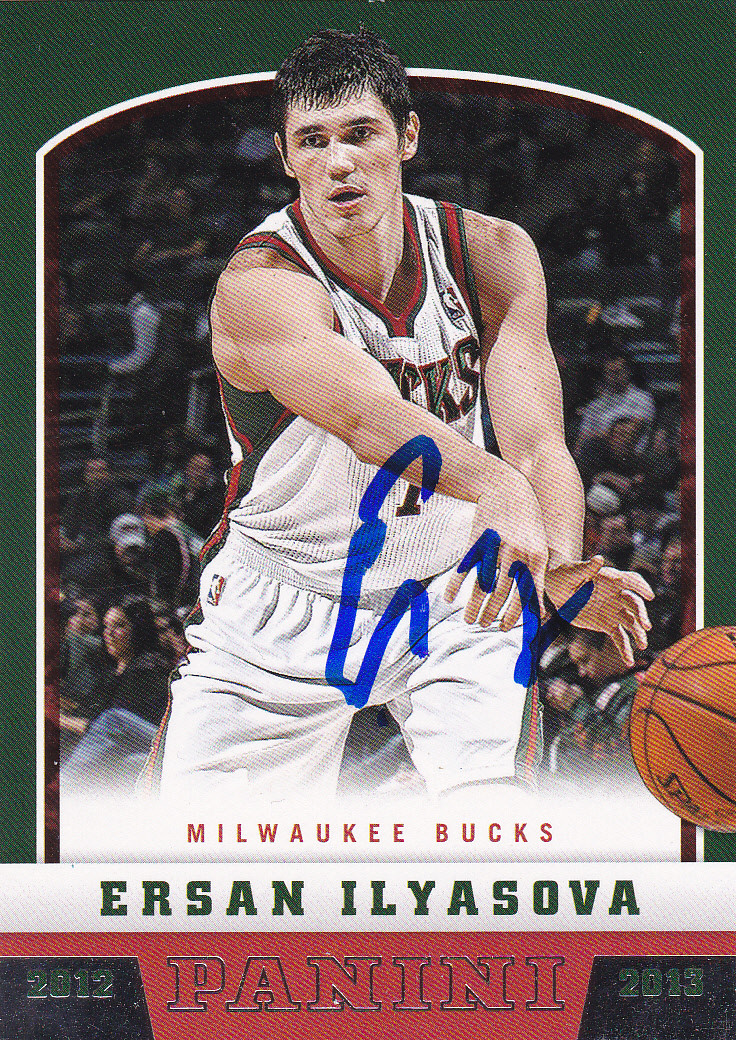 直筆サイン入り写真 エルサン・イルヤソバ  ミルウォーキーバックス SA鑑定済 直筆サイン入り写真 エルサン・イルヤソバ ミルウォーキーバックス SA