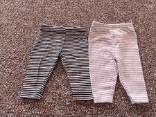 Carter s Girls Set of 2 Striped Leggings 3M