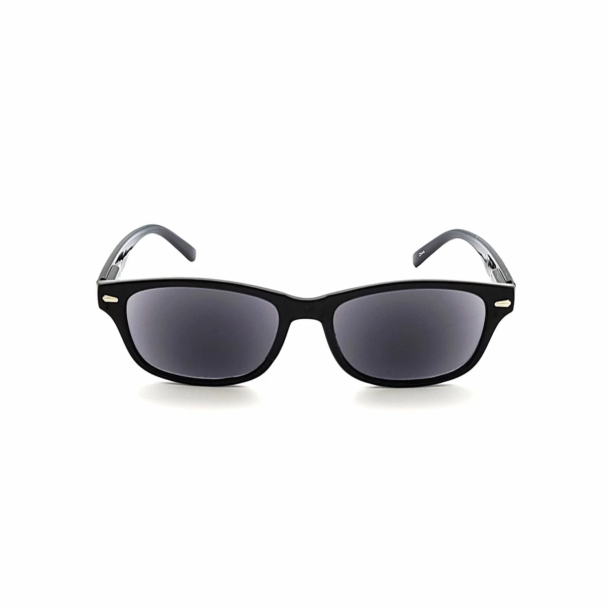 Brilliant Rectangular Reading Sunglasses with Fully Magnified