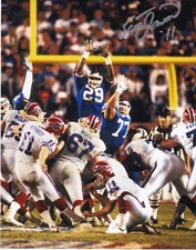 SCOTT NORWOOD Signed Autograph Auto 8x10 Picture SB XXV Photo Buffalo Bills COA