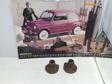 FIAT 600 1°SERIE DEL 57 - MANICOTTI SEMIASSE DX E SX SCANNELLATURA 10 INCAVI