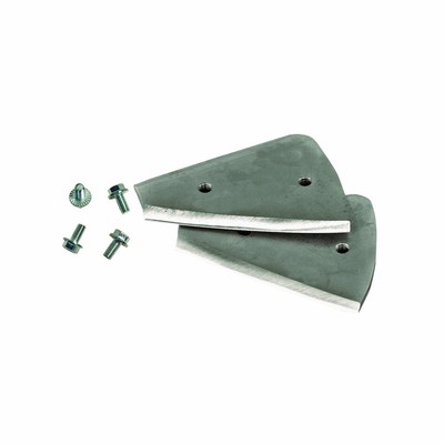 15850 Replacement 6'' Hand Ice Auger Curved Blades Grey