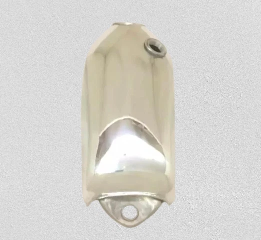 APTO PARA Tanque Yamaha Yz125 Yz 125 Aluminio Pulido Gasolina 1976 Foto 2 de 4