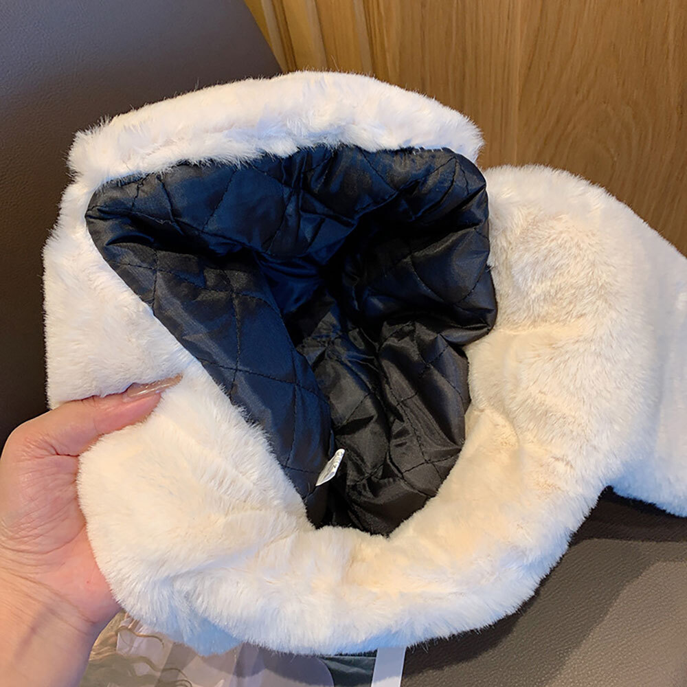 Men Women Aviator Trapper Hat Cap Ushanka Russian cossack Faux