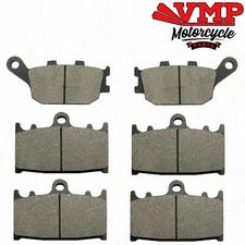 Front Rear Brake Pads set for Suzuki GSF1250 Bandit Semi Sintered 07-11