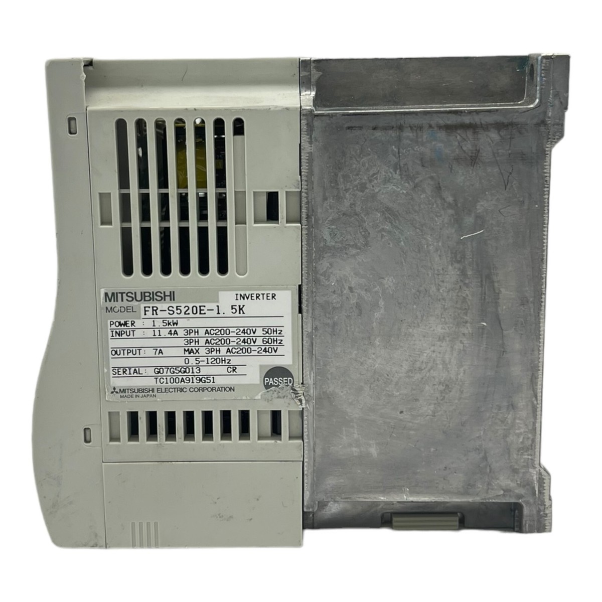MITSUBISHI FREQROL S500 FR-S520E-1. 5K INVERTER | eBay MITSUBISHI FREQROL S500 FR-S520E-1. 5K INVERTER | eBay