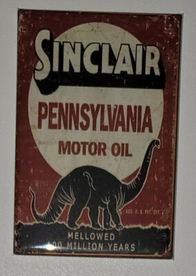 Sinclair Oil Advertisement Refrigerator Magnet 2'' by 3'' gas 
