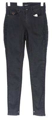 SCOTCH & SODA Damenjeans W25/L32 Ams Blauw Schwarz Skinny Baumwolle Stretch