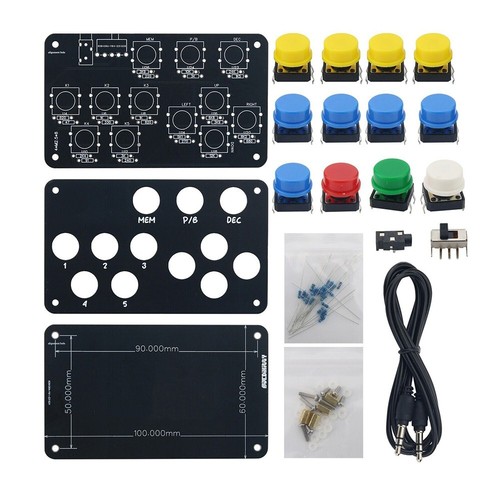 Remote Control Keyboard Shortwave Radio Accessory for YAESU FT-710/891 Radio - Zdjęcie 11 z 12
