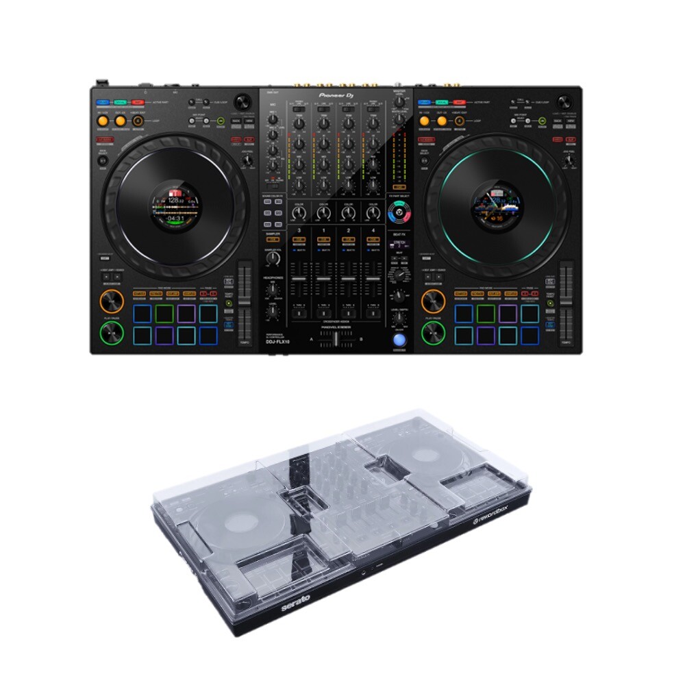 Pioneer DJ DDJ-FLX10 DJ Controller w/ STEMS plus protective